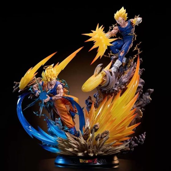 [Pre-order] Mô hình Dragon Ball Goku vs Majin Vegeta 1/6 KD Studio
