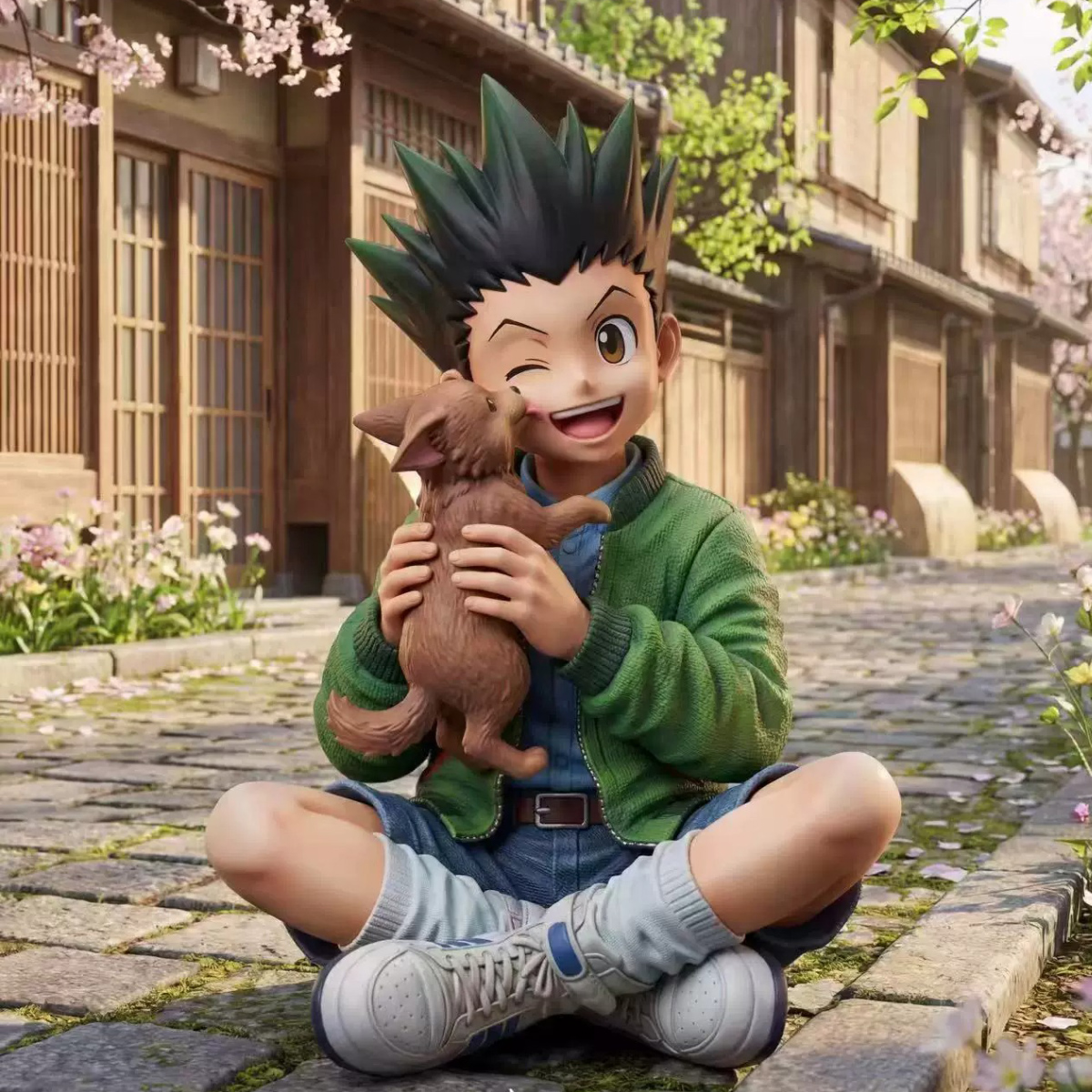 [Pre-order] Mô hình Hunter x Hunter Killua ôm mèo & Gon PG Studio