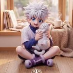 [Pre-order] Mô hình Hunter x Hunter Killua ôm mèo & Gon PG Studio - Ảnh 2