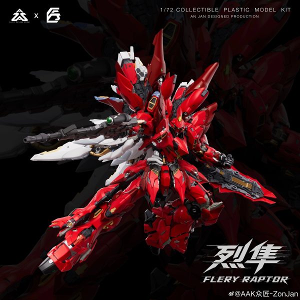 [Pre-order] Mô hình lắp ráp Flery Raptor 1/72 AAK ZonJan Model