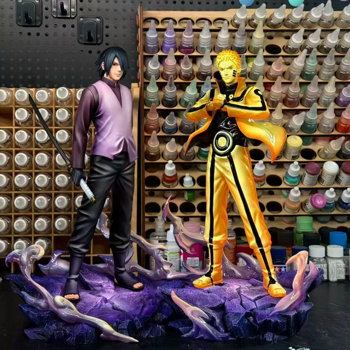 [Pre-order] Mô hình Naruto Tóc Vàng & Sasuke Tóc Đen 1/6 CTBZ Studio