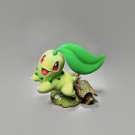 [Pre-order] Mô hình Pokemon Chikorita 1/10 Miumiu Studio