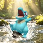 [Pre-order] Mô hình Pokemon Totodile 1/10 Miumiu Studio