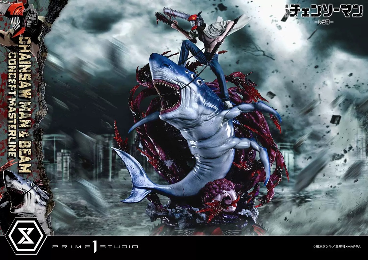 [Pre-order] Mô hình Chainsaw Man Denji & Beam 1/6 Prime 1 Studio
