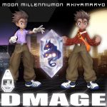 [Pre-order] Mô hình Digimon Ryo Akiyama & MoonMillenniumon JBS Studio