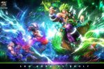 [Pre-order] Mô hình Dragon Ball Son Goku Bản Năng Vô Cực & Broly Legendary Super Saiyan 1/6 Saiyan Forge Studio - Ảnh 5