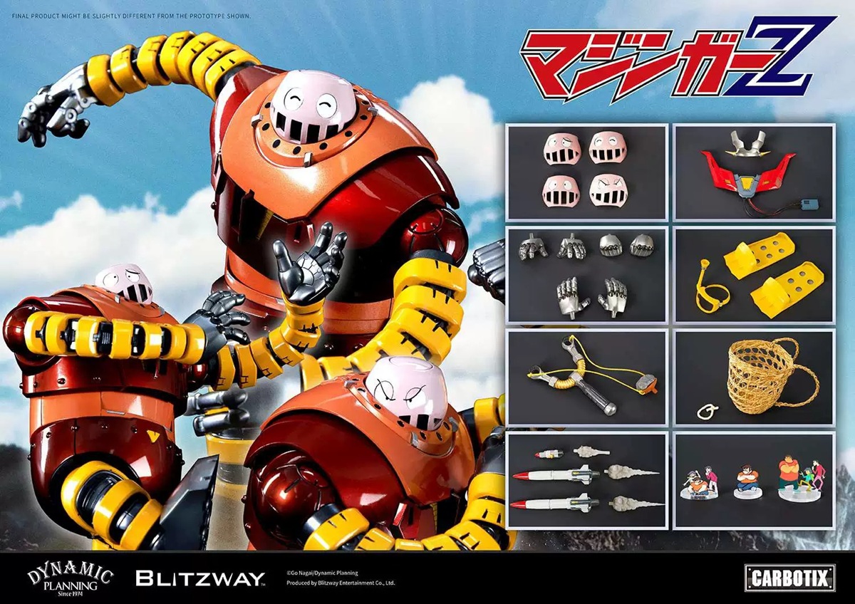 [Pre-order] Mô hình Mazinger Z Carbotix Boss Borot Blitzway Studio
