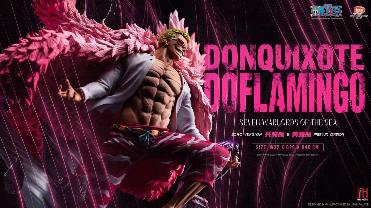 [Pre-order] Mô hình One Piece Donquixote Doflamingo Jimei Palace & Toei Animation