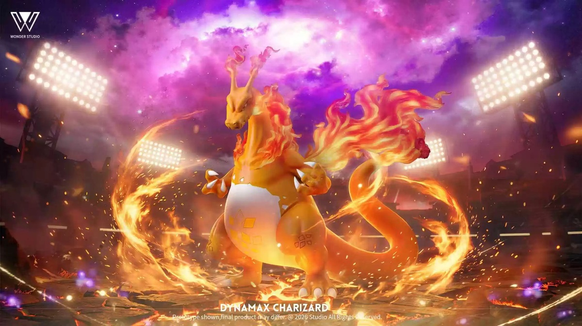 [Pre-order] Mô hình Pokemon Gigantamax Charizard 1/200 Wonder Studio