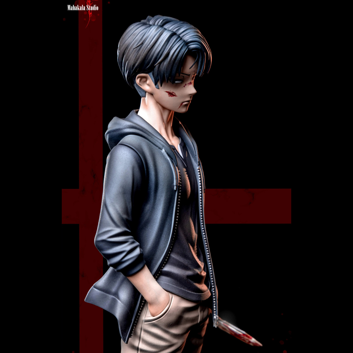 [Pre-order] Mô hình Attack on Titan Childhood Levi Mahakala Studio