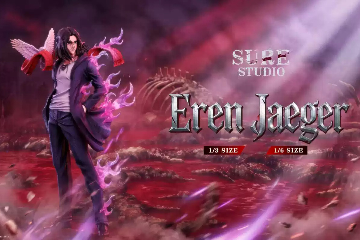 [Pre-order] Mô hình Attack on Titan Eren Yeager Sure Studio