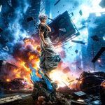 [Pre-order] Mô hình Jujutsu Kaisen Gojo Satoru Battle Damaged Six Eyes Studio