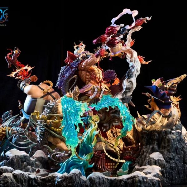 [Pre-order] Mô hình One Piece Onigashima Battle Set Ryu Studio