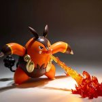 [Pre-order] Mô hình Pokemon Emboar Evolution Line 1/20 Forging Craftsman Studio - Ảnh 3