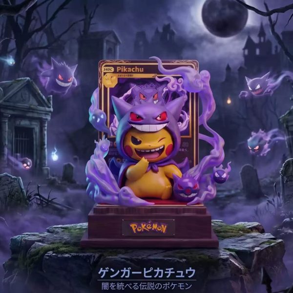 [Pre-order] Mô hình Pokemon Pikachu Hóa Trang Gengar & Mimikyu 1/6 Peak Studio