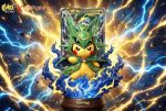 [Pre-order] Mô hình Pokemon Pikachu Hóa Trang Rayquaza Emo Studio x Puff Studio
