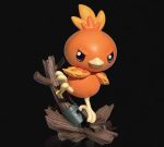 [Pre-order] Mô hình Pokemon Torchic 1/10 Miumiu Studio